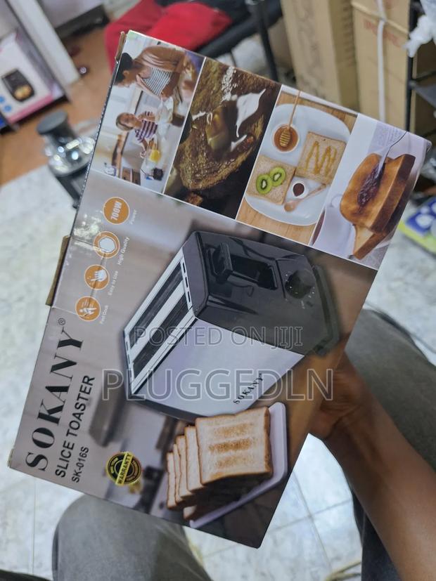 Sokany 2-Slice Electric Bread Toaster, - thumbnail 2