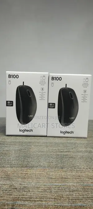 Logitech B100 Wired Mouse