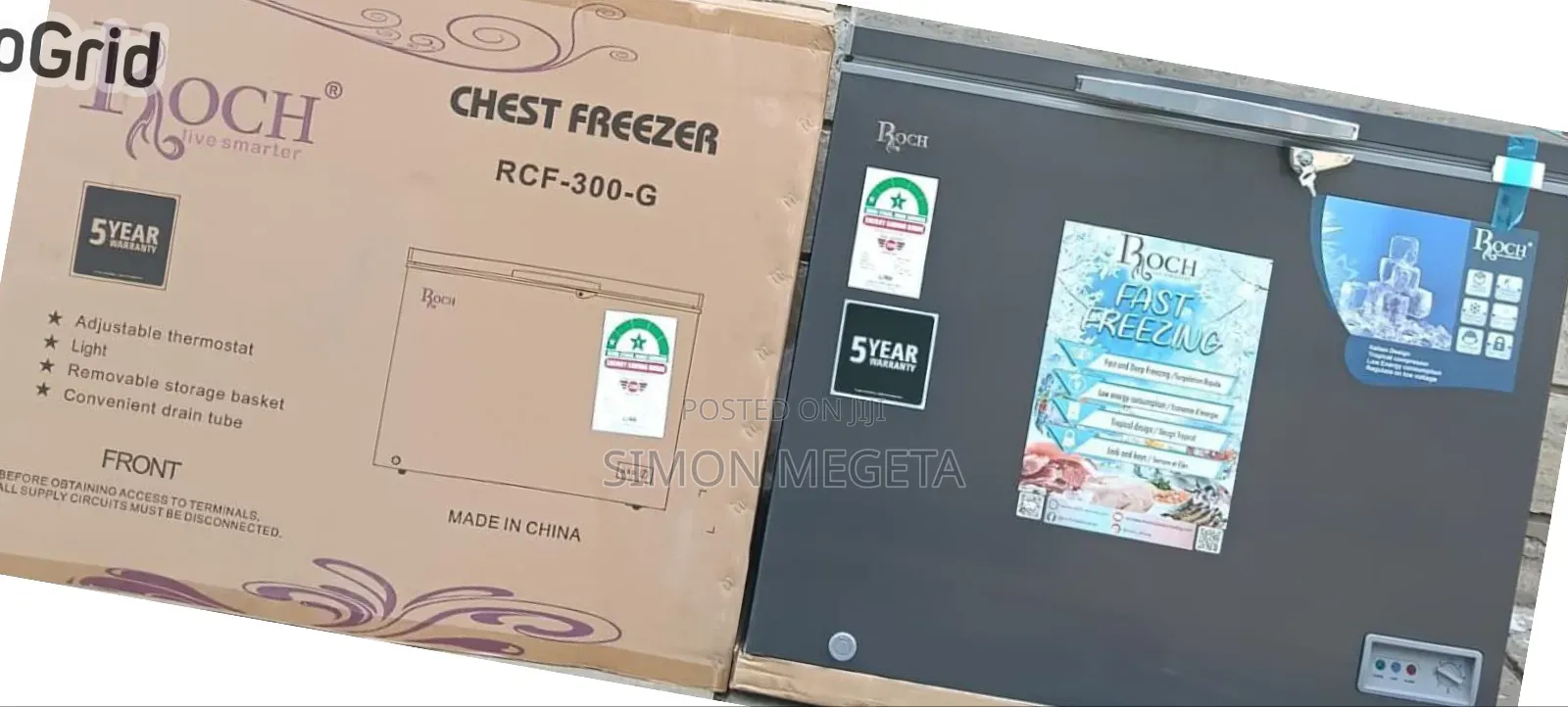 Roch 230 Litres Chest Freezer Brand New