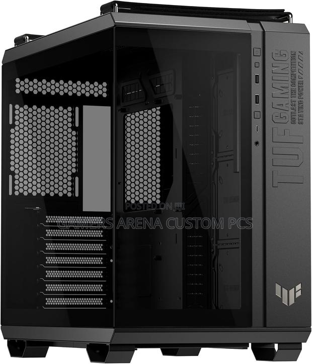 Asus Tuf Gaming Gt502 Tempered Glass Atx Mid-Tower Computer Case
