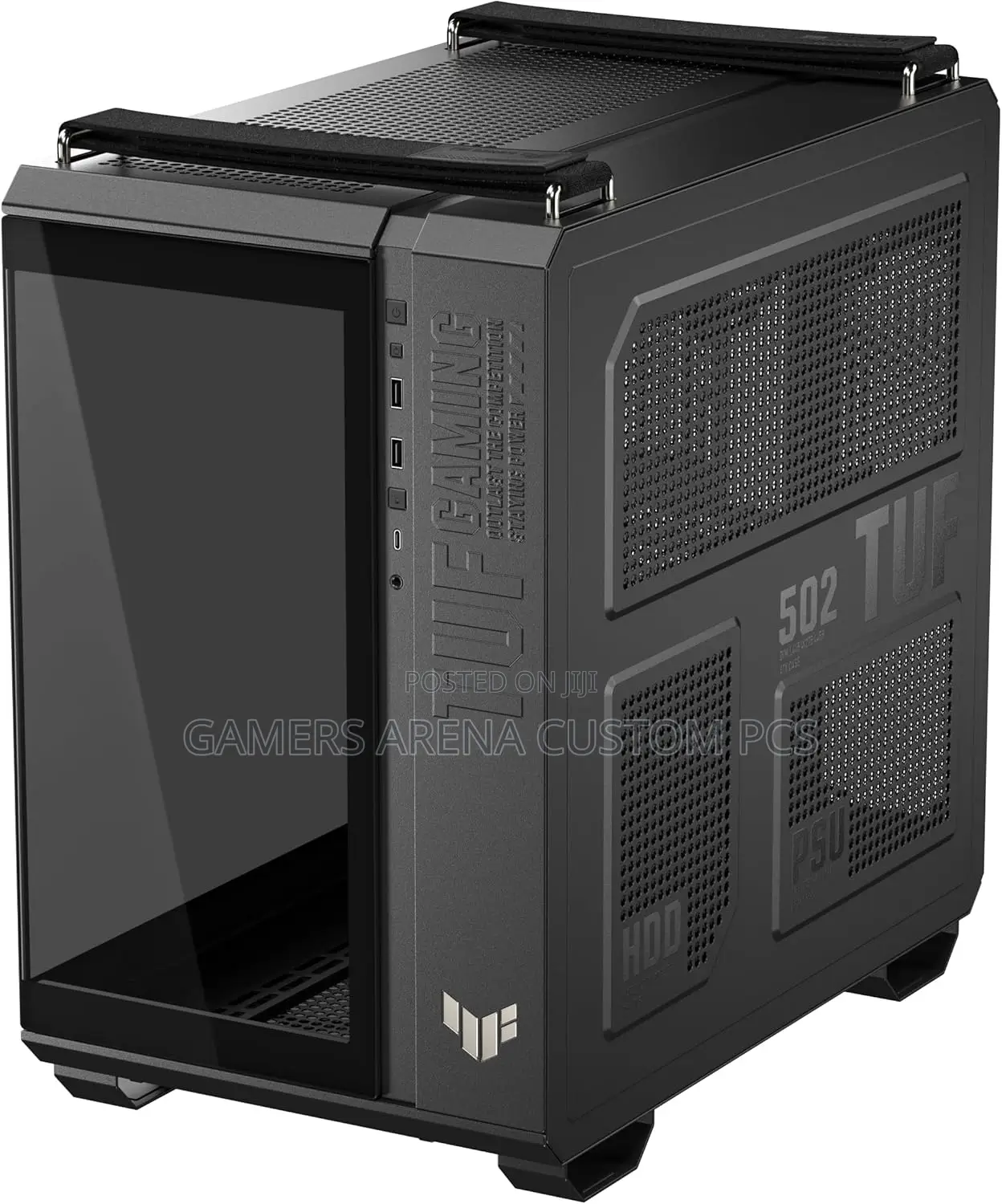 Asus Tuf Gaming Gt502 Tempered Glass Atx Mid-Tower Computer Case