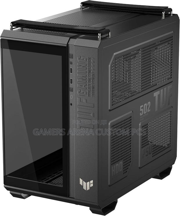 Asus Tuf Gaming Gt502 Tempered Glass Atx Mid-Tower Computer Case - thumbnail 7