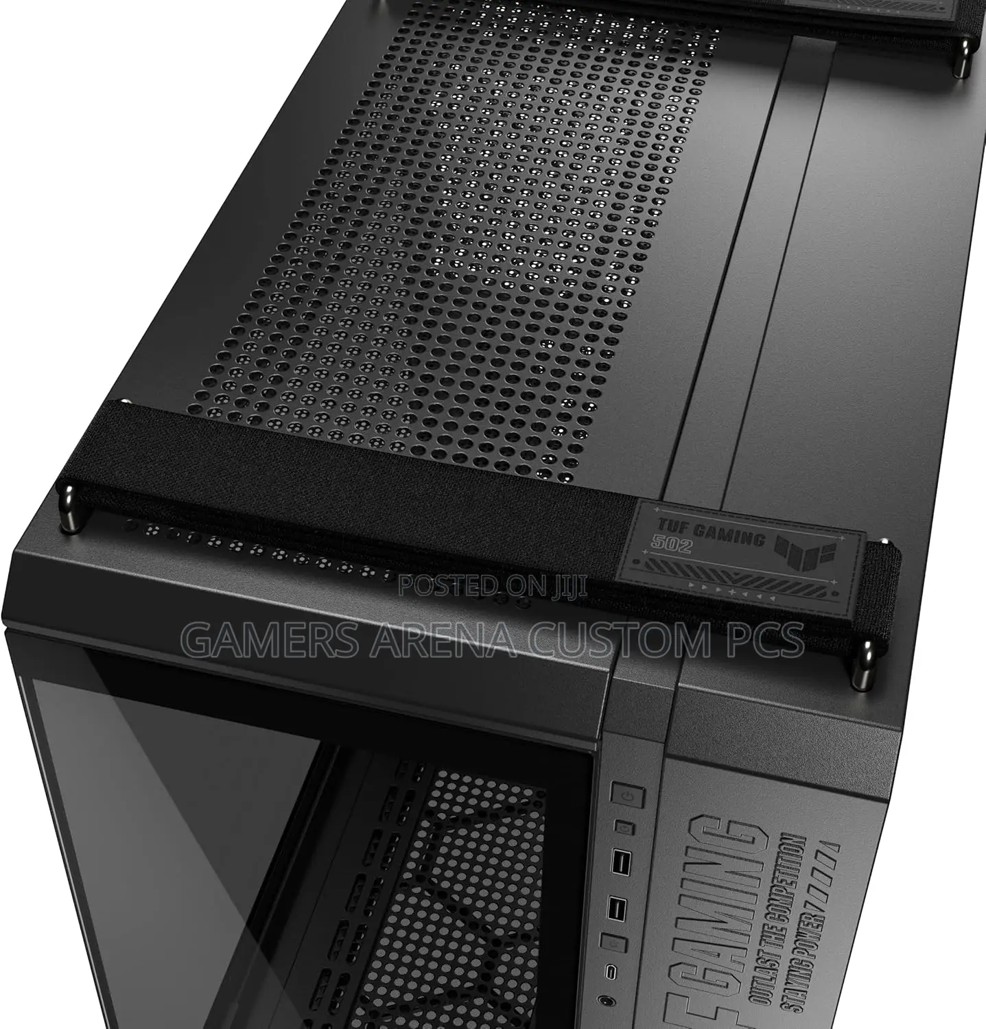 Asus Tuf Gaming Gt502 Tempered Glass Atx Mid-Tower Computer Case