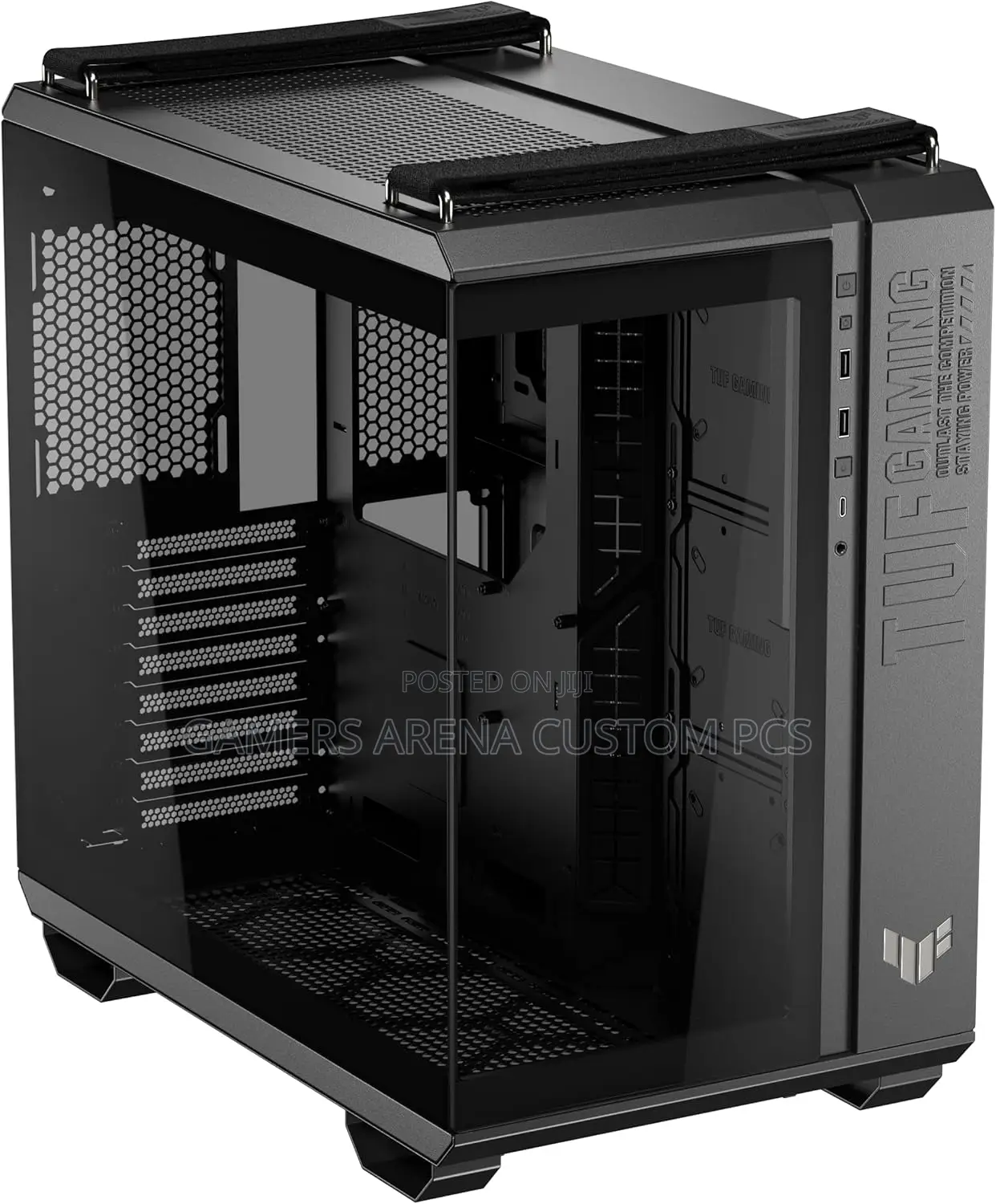 Asus Tuf Gaming Gt502 Tempered Glass Atx Mid-Tower Computer Case