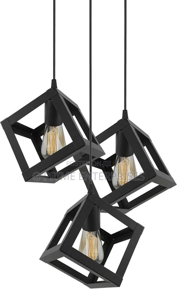 Geometric Iron Pendant 3 in 1