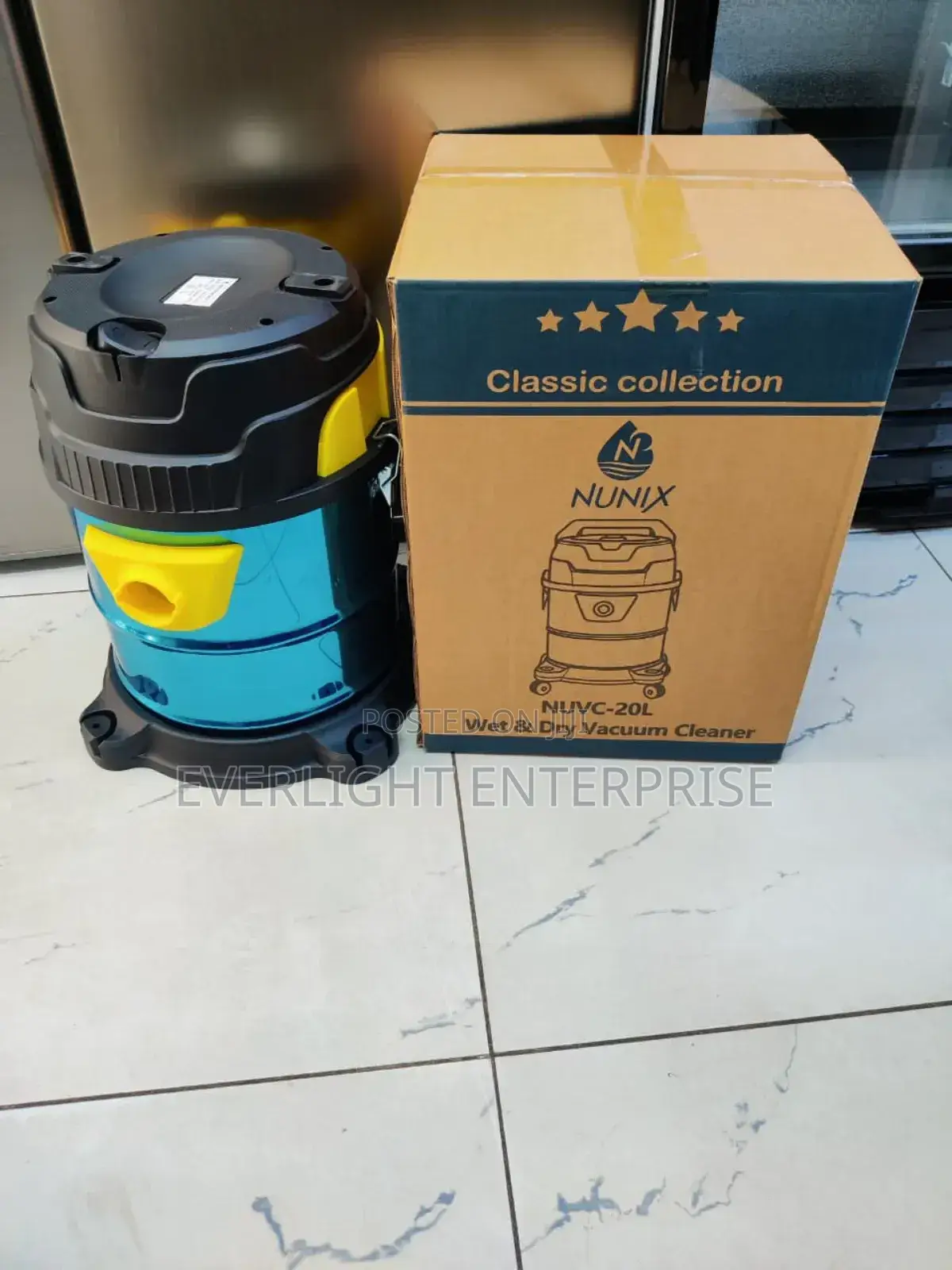 *Nunix Wet and Dry Vacuum Cleaner 20l