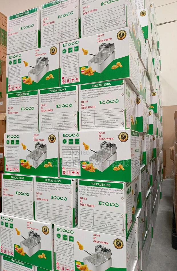 Ecco 6l Energy Saver Chips Deep Frying Machine - main view