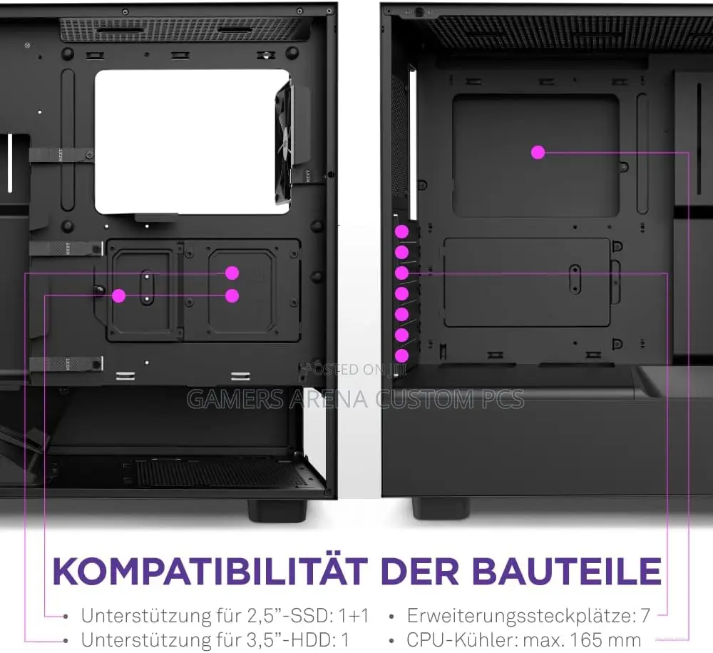 NZXT H5 Flow - Cc-H51fb-01 - Atx Mid Tower Pc Gaming Case Ex Display