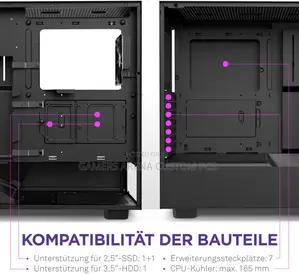 NZXT H5 Flow - Cc-H51fb-01 - Atx Mid Tower Pc Gaming Case Ex Display
