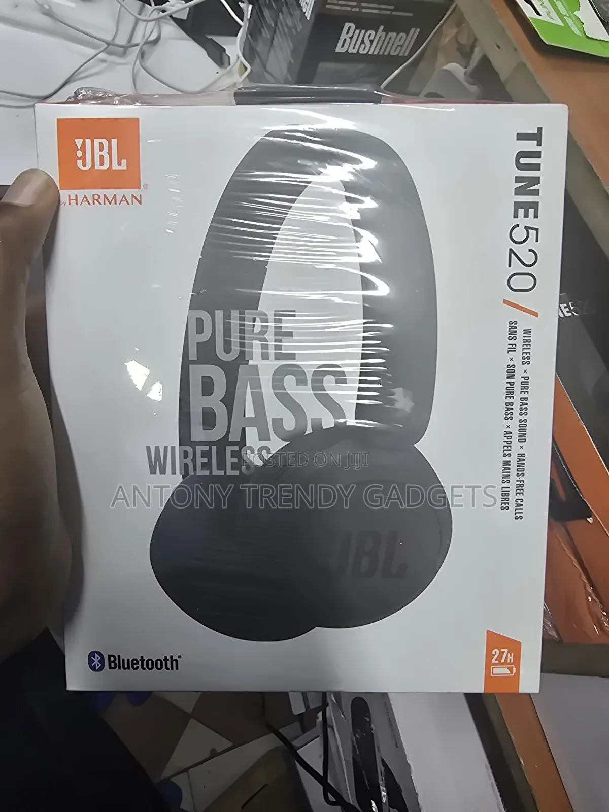 Jbl Tune 520 Wireless Bluetooth Headphones – Pure Bass Sound
