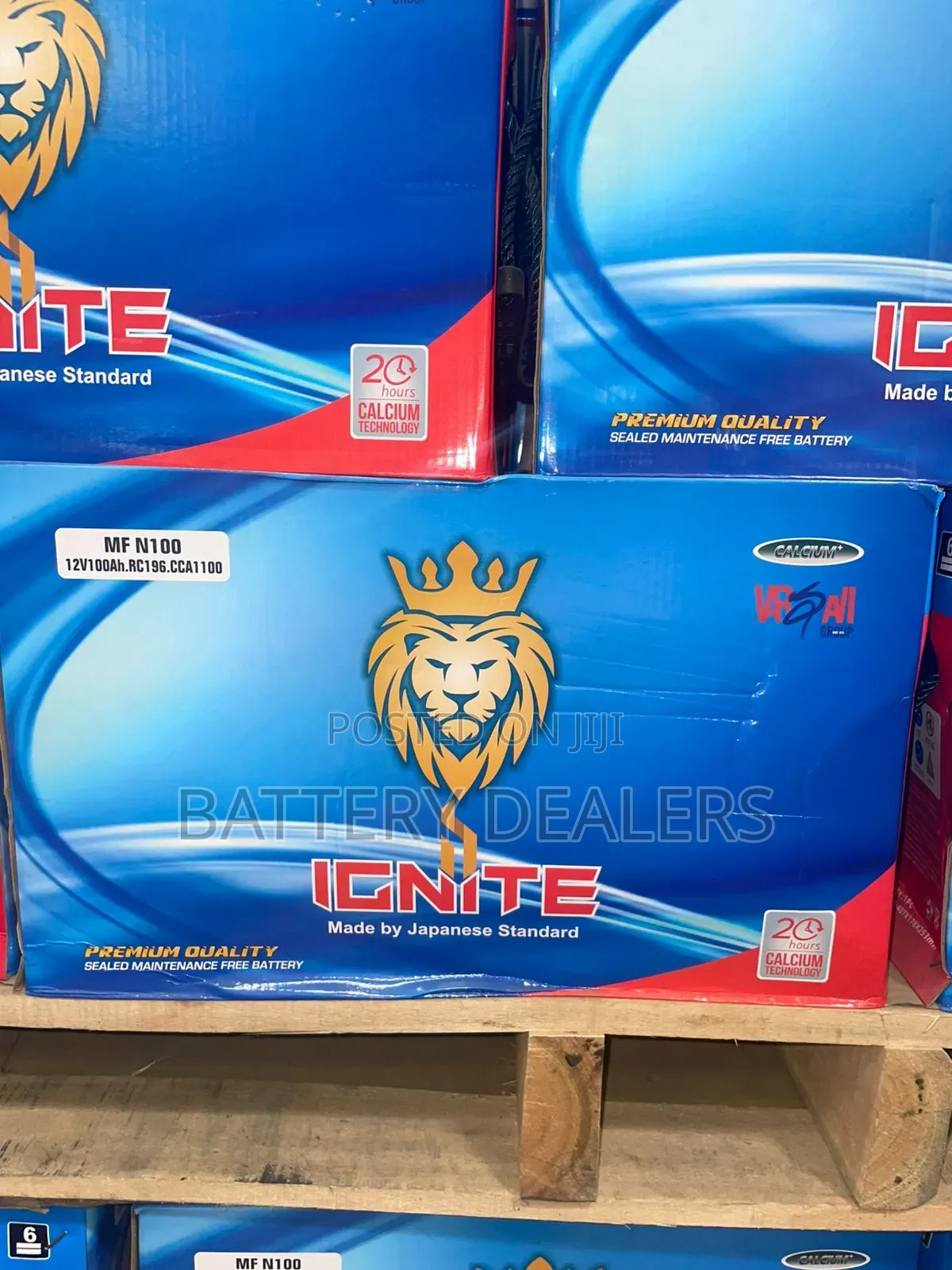 N100 Ignite Car Battery