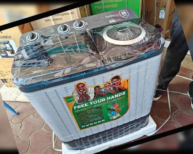 Available Synix Semi Automatic 10kgs Washing Machine - main view
