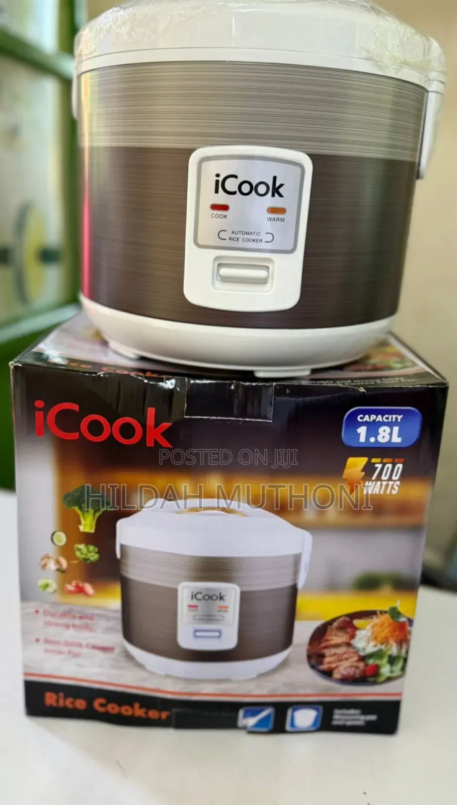 *Rice Cooker(1.8ltrs)