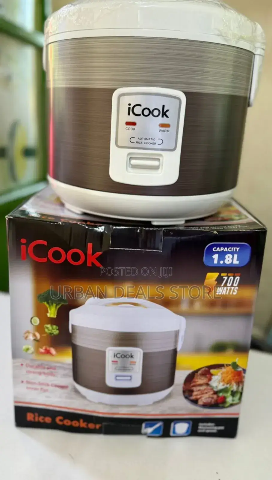 *Rice Cooker(1.8ltrs)