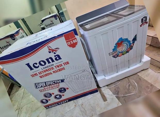 Available Icona 12kgs Top Load Washing Machine - main view