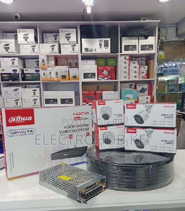 Brandnew Dahua Full Kits 4 Channel 4 Ir Camera 2mp Complete Set