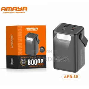 Amaya Powerbox 800 Apb-80 *80,000mah* 22.5w Fast Charging Power Bank