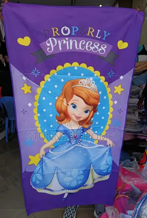 Kids Cartoon Themed Towels