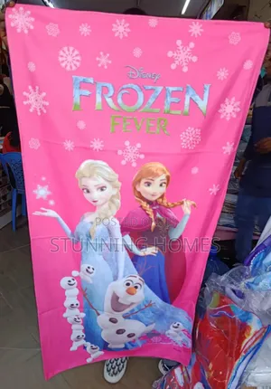 Kids Cartoon Themed Towels