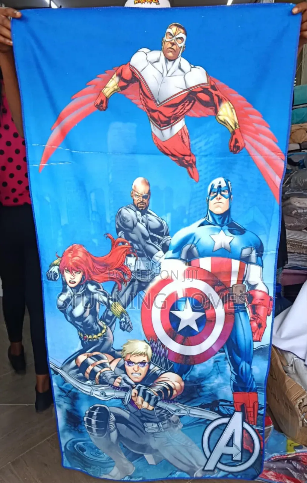 Kids Cartoon Themed Towels