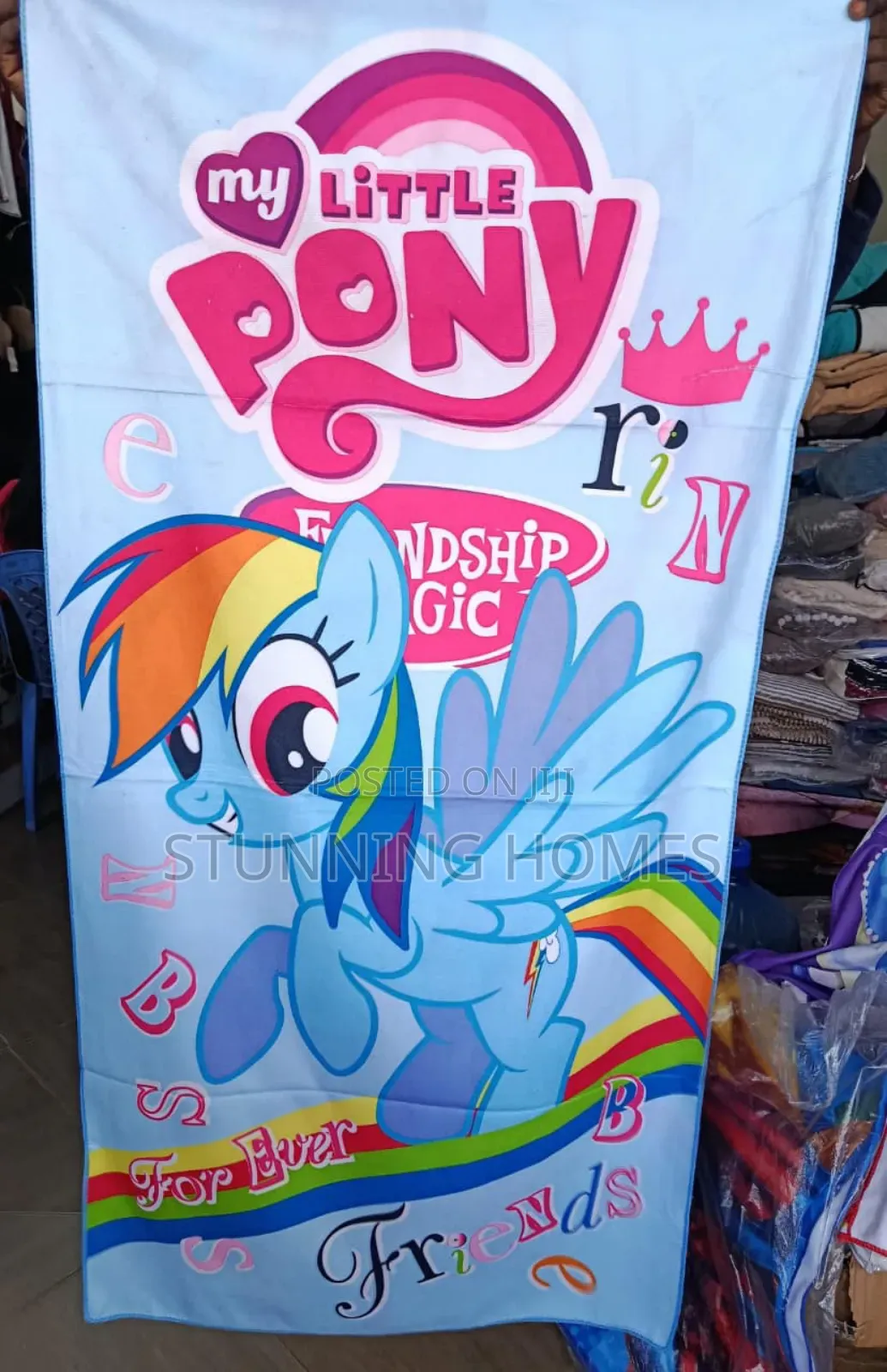 Kids Cartoon Themed Towels