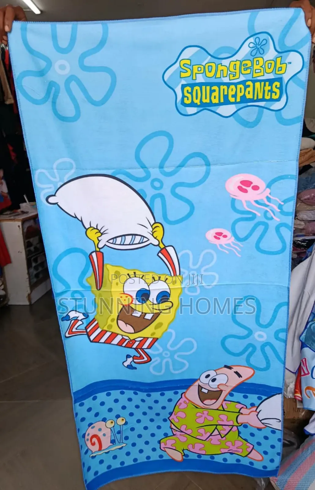 Kids Cartoon Themed Towels