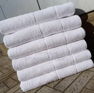 Luxury White Bath Towels