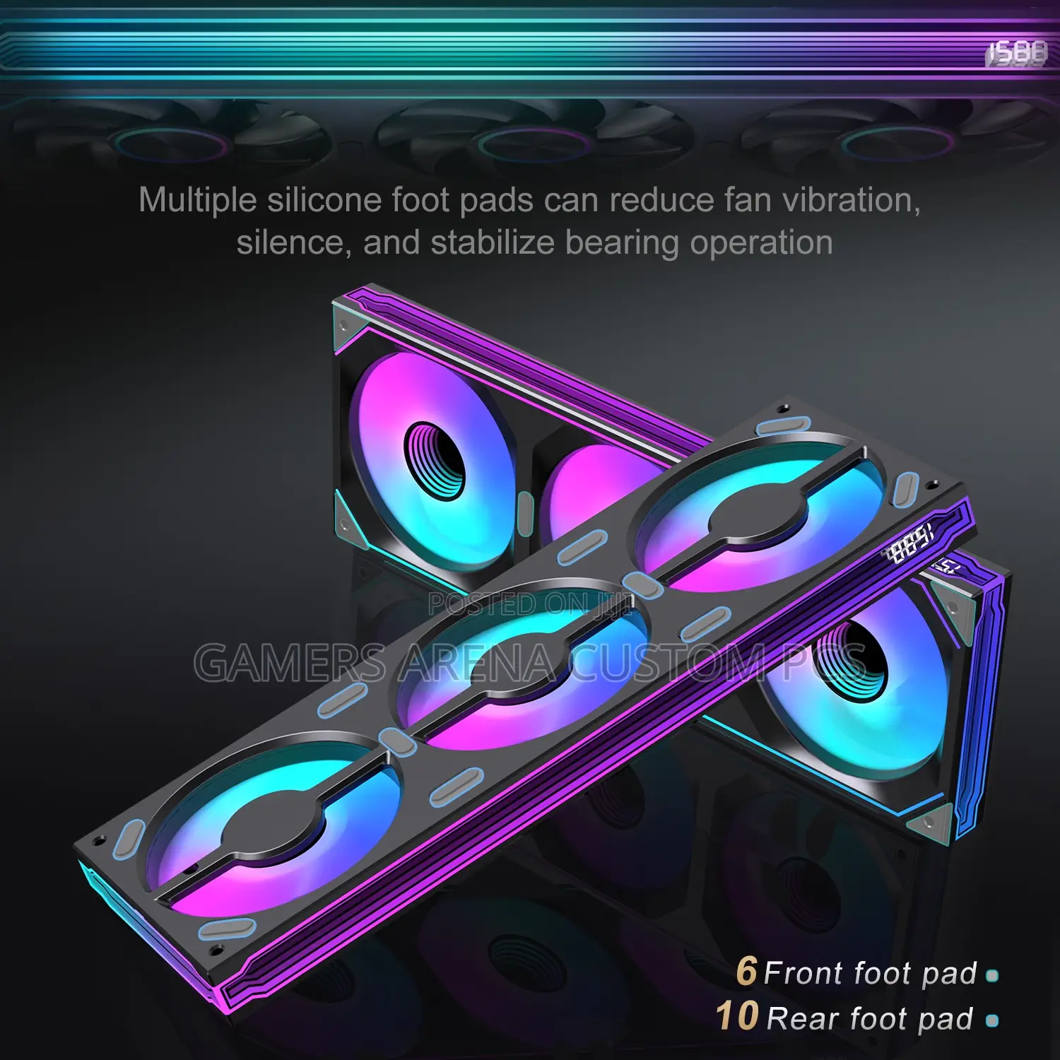 Lovingcool Coherent Lg Pro-360 Argb Pc Chassis Case Fan