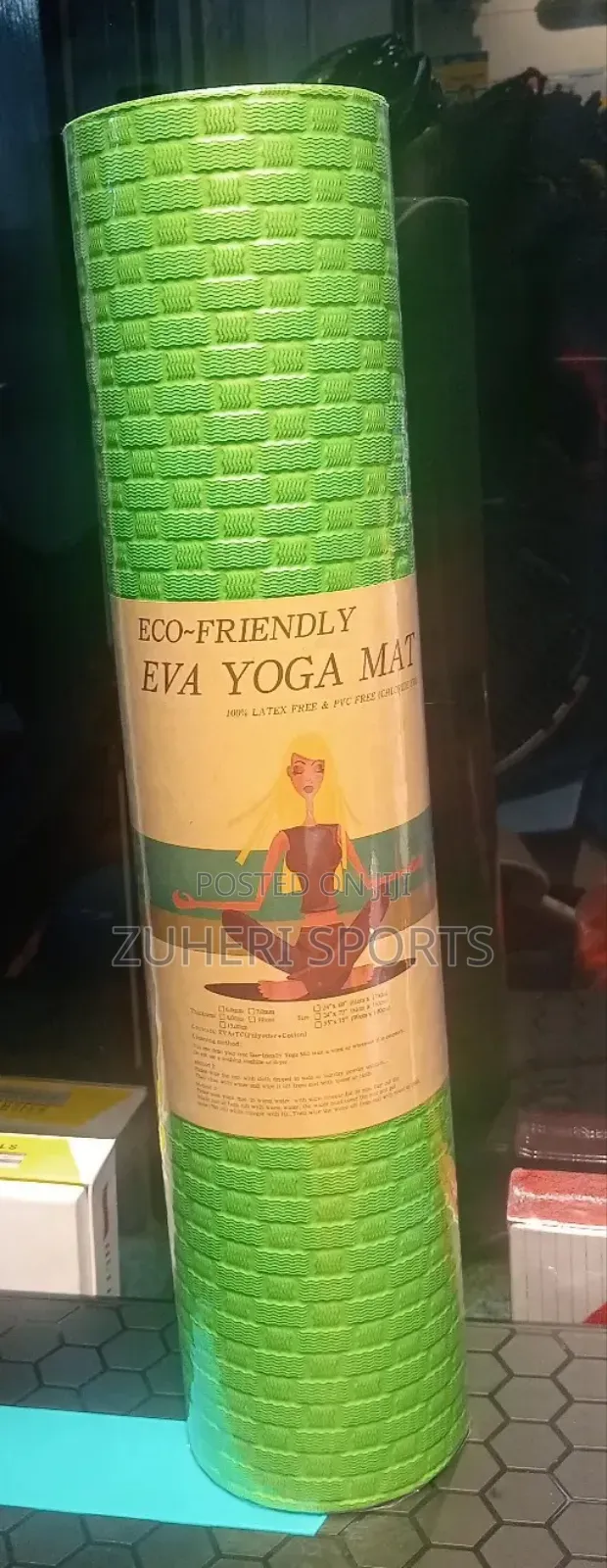 183cm X61cm X7mm Yoga Mat