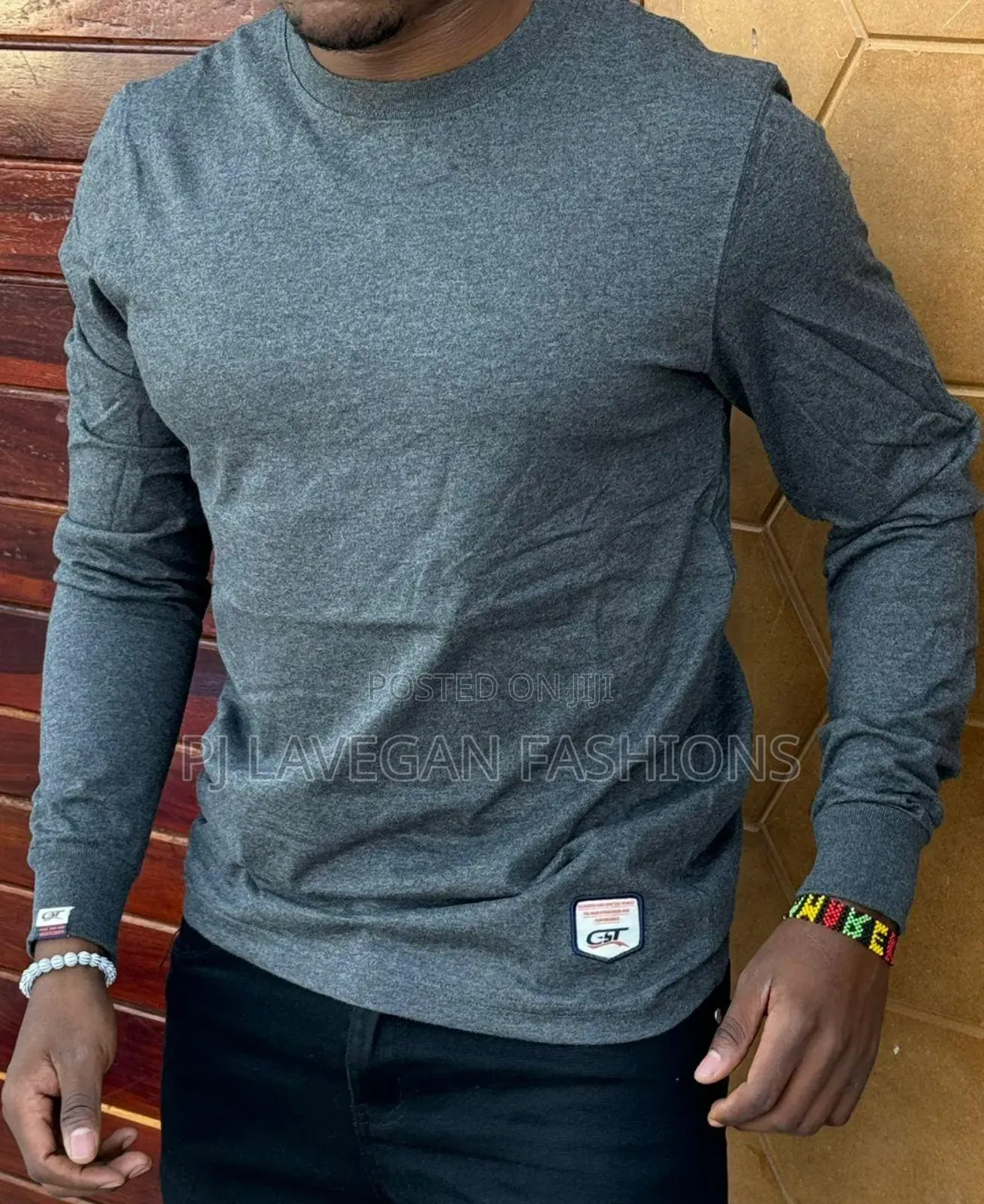 Classic High Quality Fashionable Men Long Sleeved T-Shirt