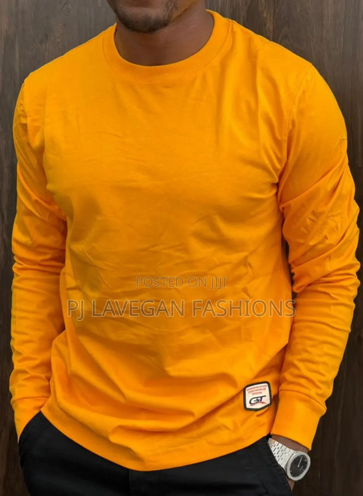 Classic High Quality Fashionable Men Long Sleeved T-Shirt