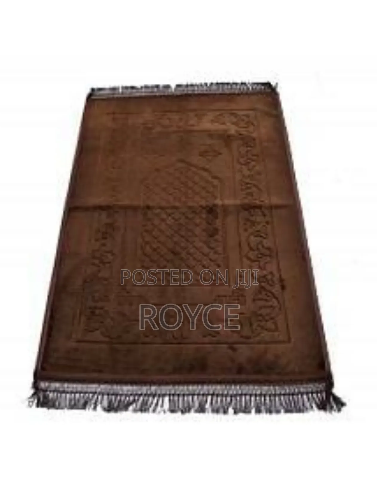 Velvet Islamic Prayer Mat-{ 120cm* 80cm}