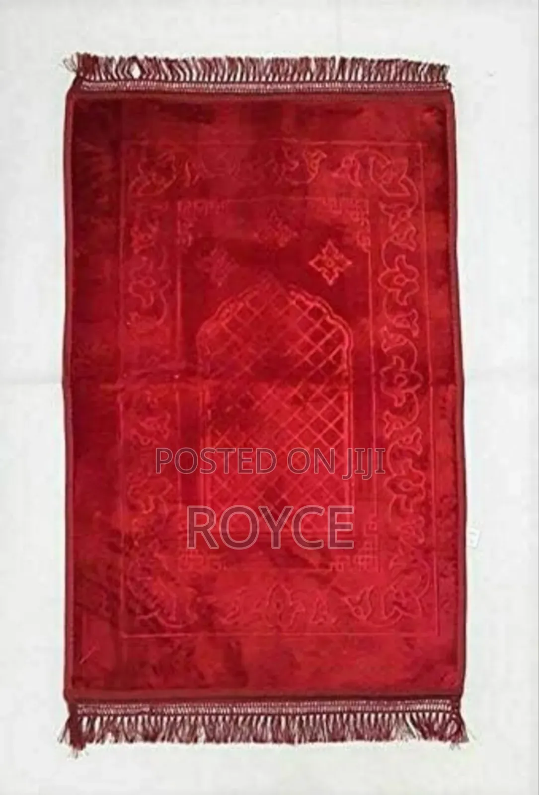 Velvet Islamic Prayer Mat-{ 120cm* 80cm}