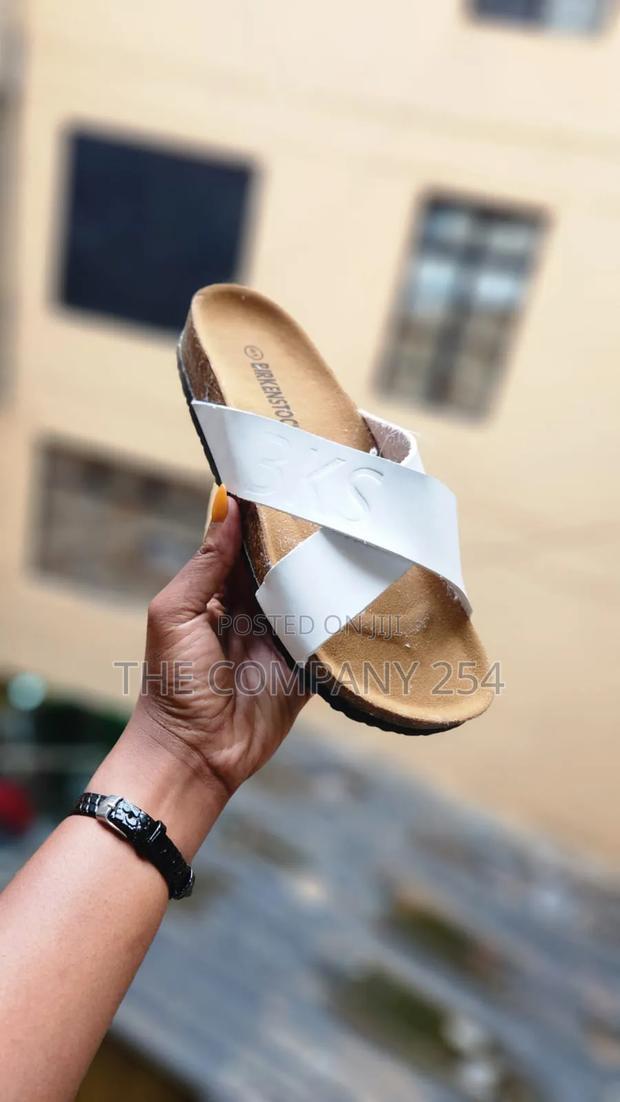 Quality Leather Casual Men Open Slide Shoes - thumbnail 12