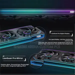 Lovingcool Coherent Lg Pro-240 Pc Fan Argb Chassis Case Fan