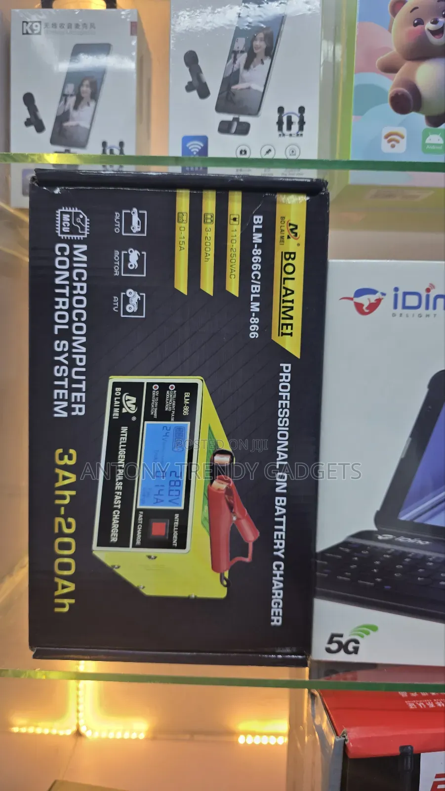 Bolaimei Blm-866 Intelligent Car Battery Charger – 12v/24v