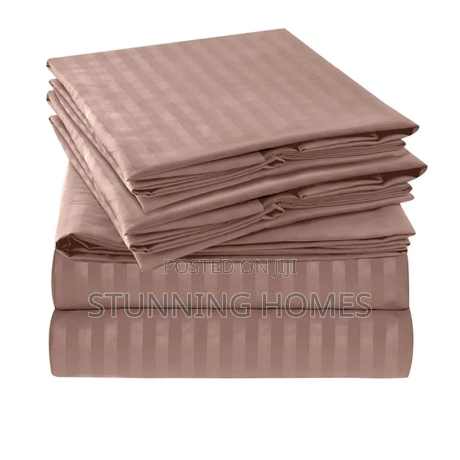 Luxurious Stripped Cotton Bedsheets