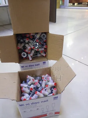 Mini Disc Drive Pins With Plastic Washer for Concrete Ceiling Fixing