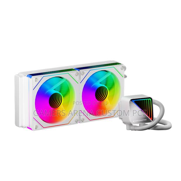 Zeromaster 240 Argb RGB Radiator Aio Liquid Cpu Cooler Intel Amd - thumbnail 3