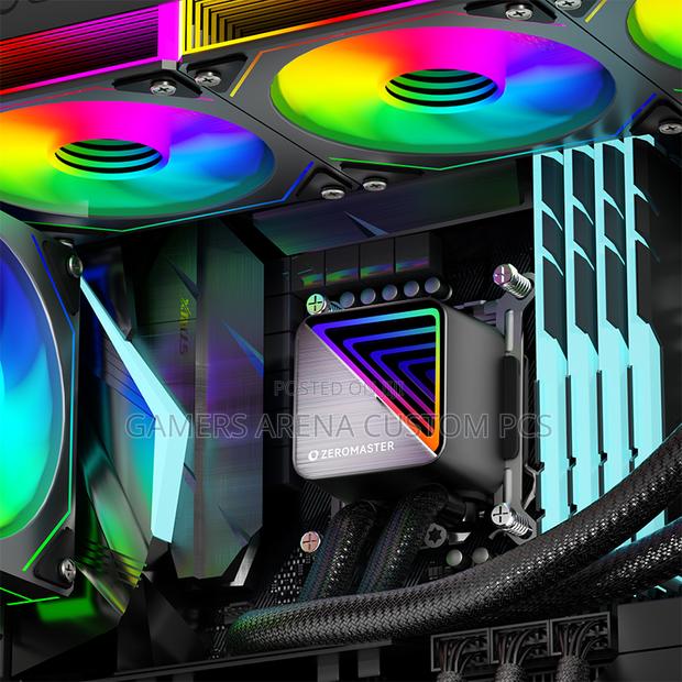 Zeromaster 240 Argb RGB Radiator Aio Liquid Cpu Cooler Intel Amd - thumbnail 5
