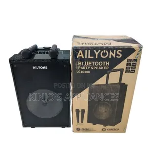 Ailyons Portable Speaker;
10 Inches