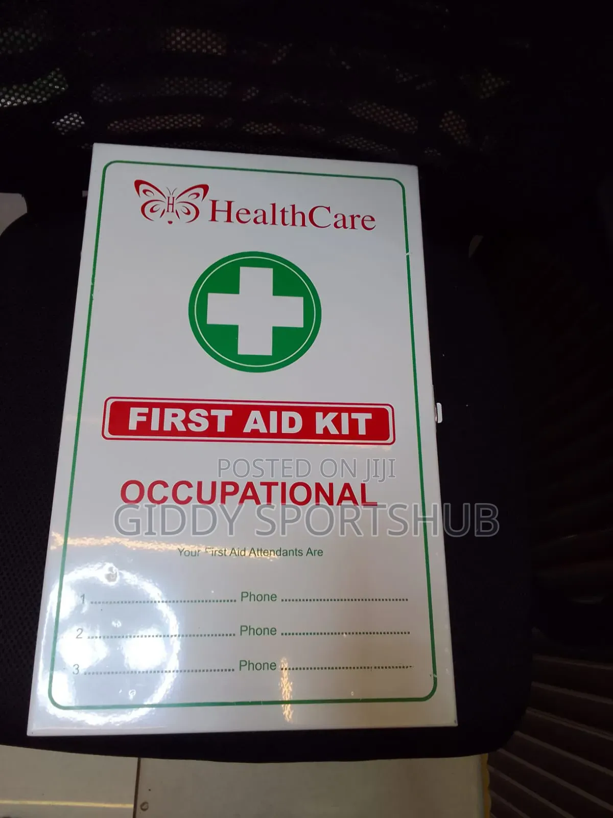First Aid Kit Metallic