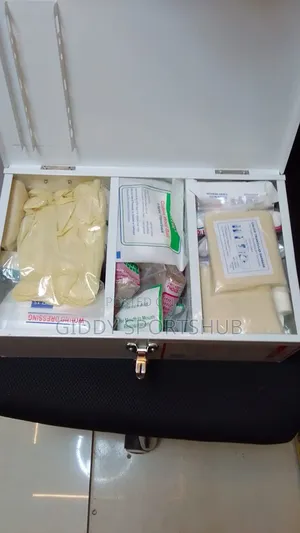 First Aid Kit Metallic