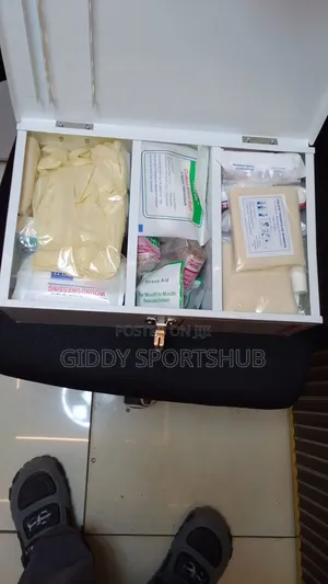 First Aid Kit Metallic