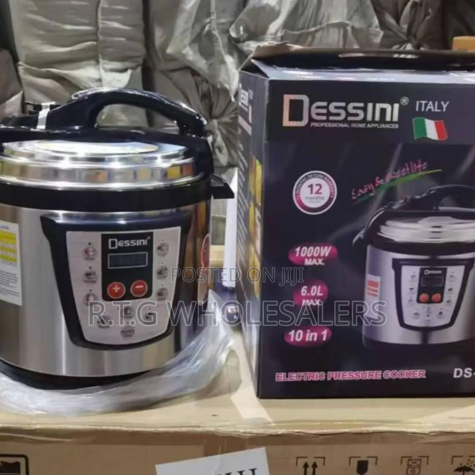 Dessini 6 L Electric Pressure Cooker – Multifunction Digital Cooker