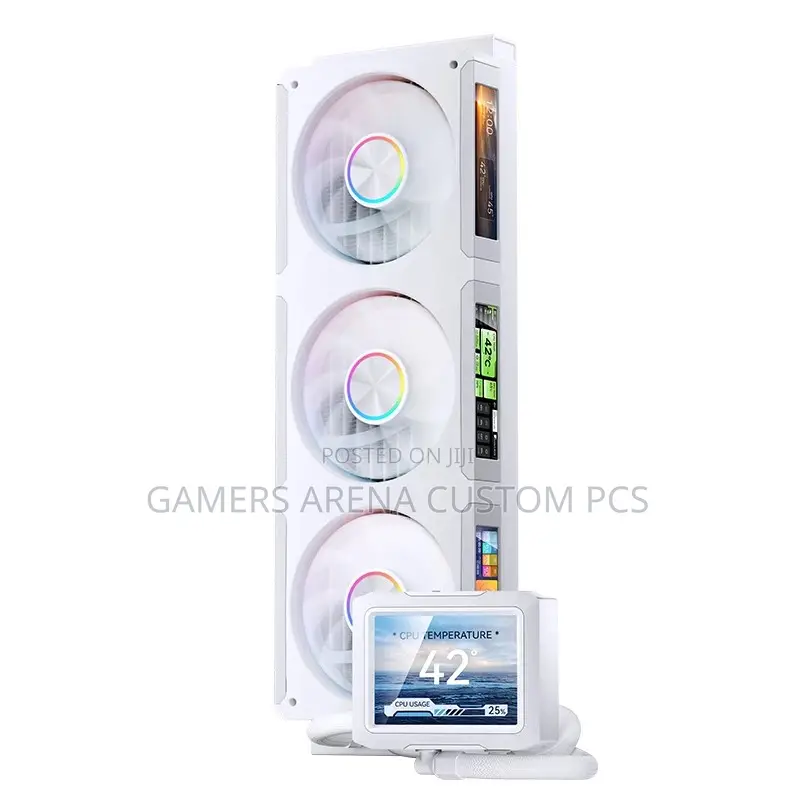 Jonsbo Tf3-360scb LCD Argb Black All in One Cpu Liquid Cooler - 360mm