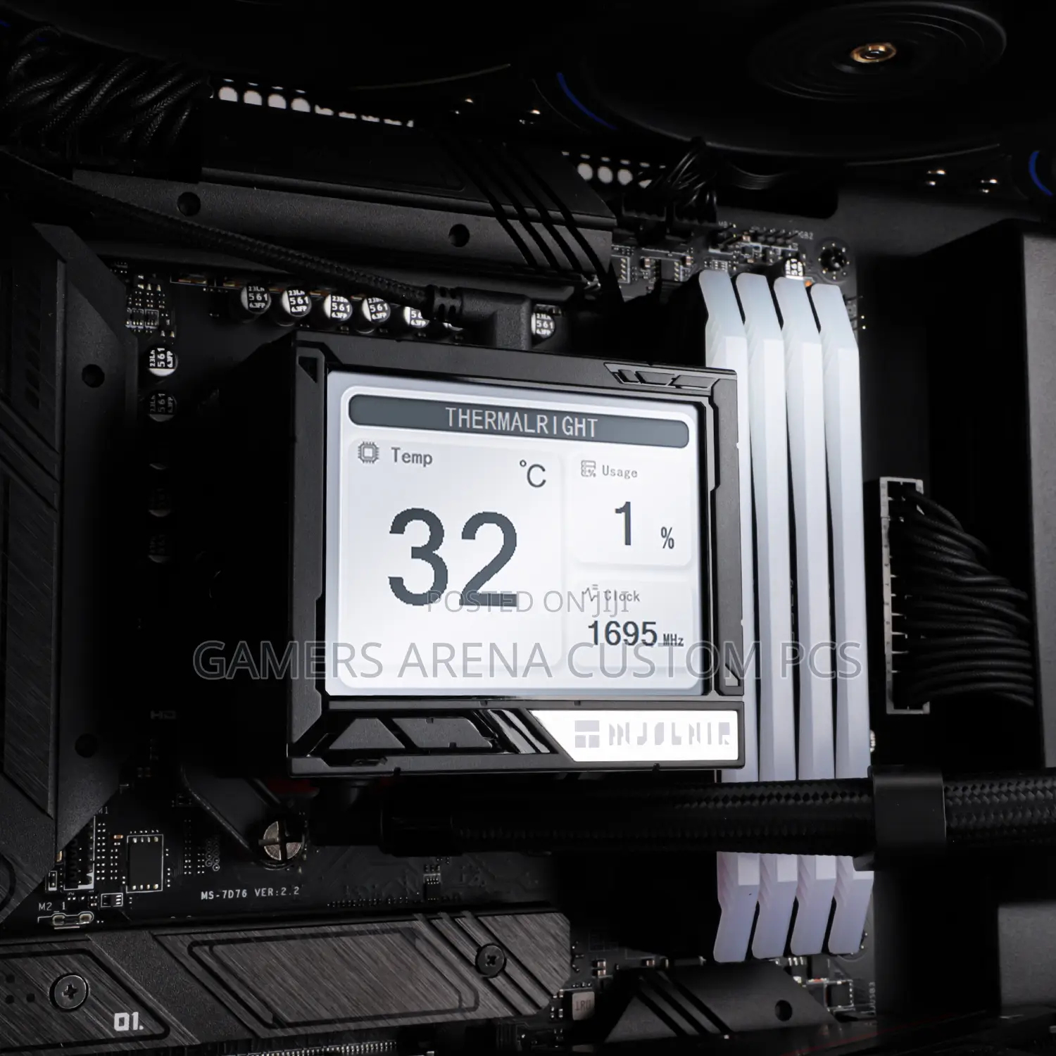 Thermalright Mjolnir Vision 360 Argb Aio Cpu Water Cooler LCD Screen