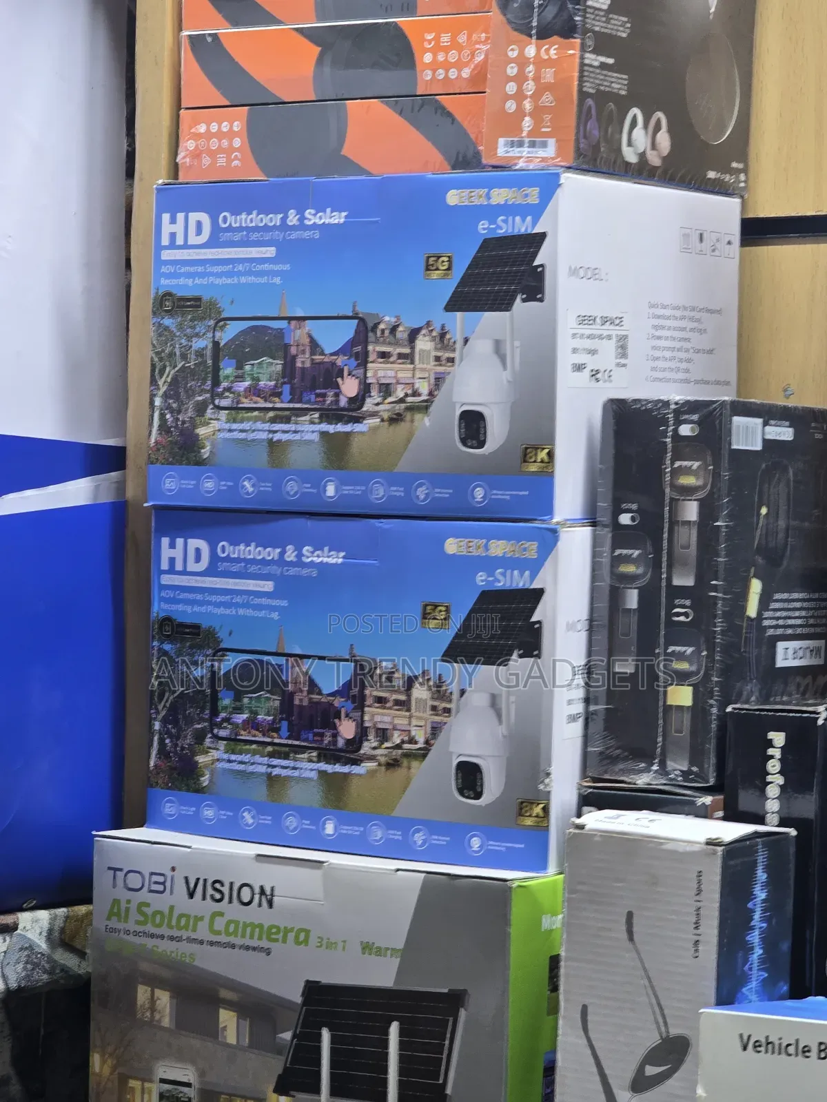 Solar Security Camera – 5g Esim Outdoor Smart Cctv Camera