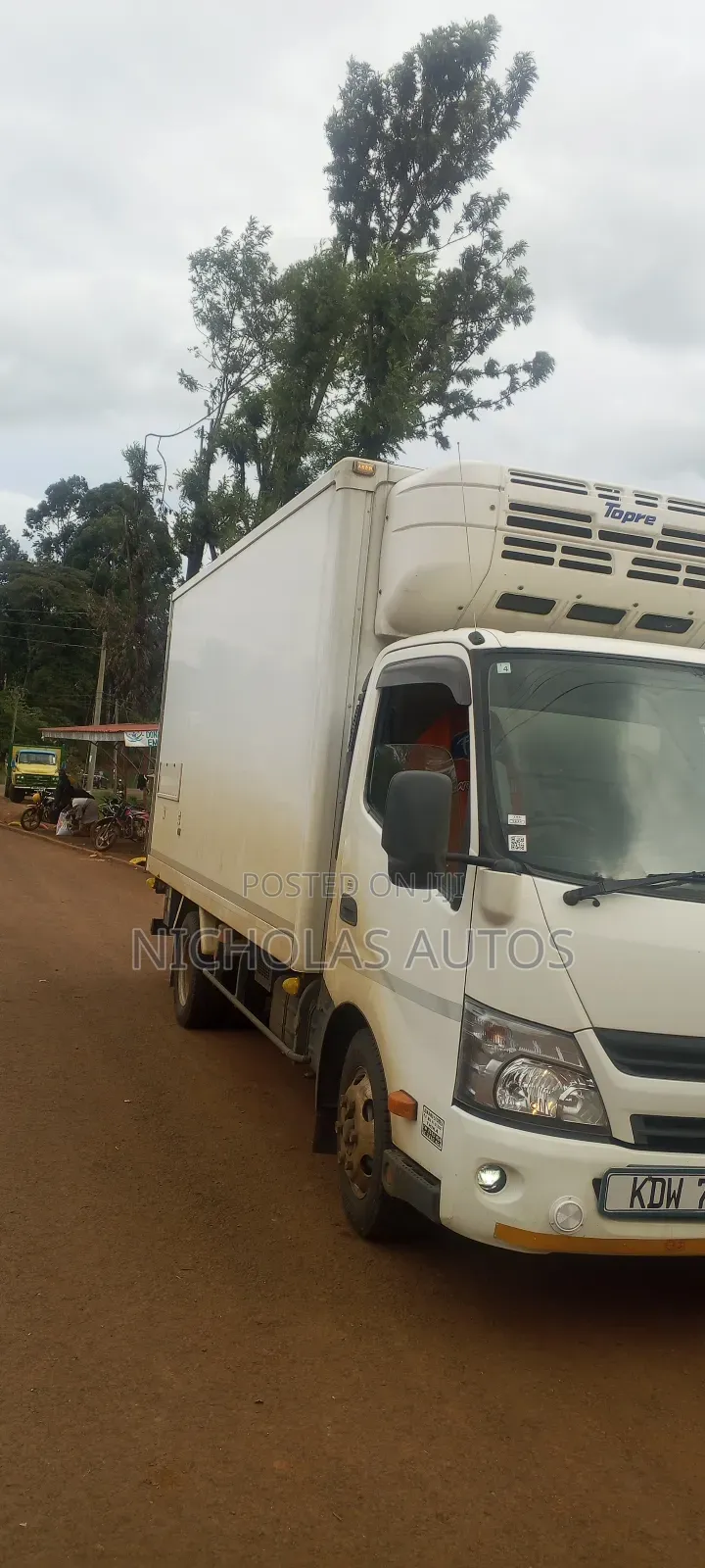 Hino Dutro Fridge 2019 White
