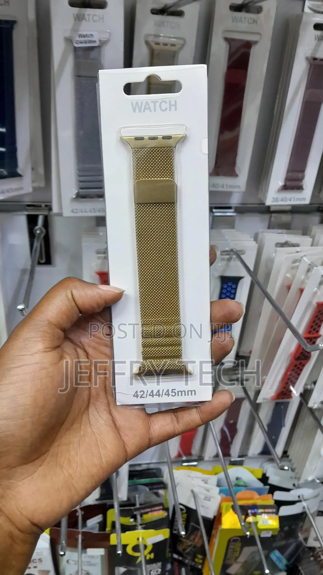 Milanese Loop Compatible With Apple Watch Band 42mm 45mm44mm -gold